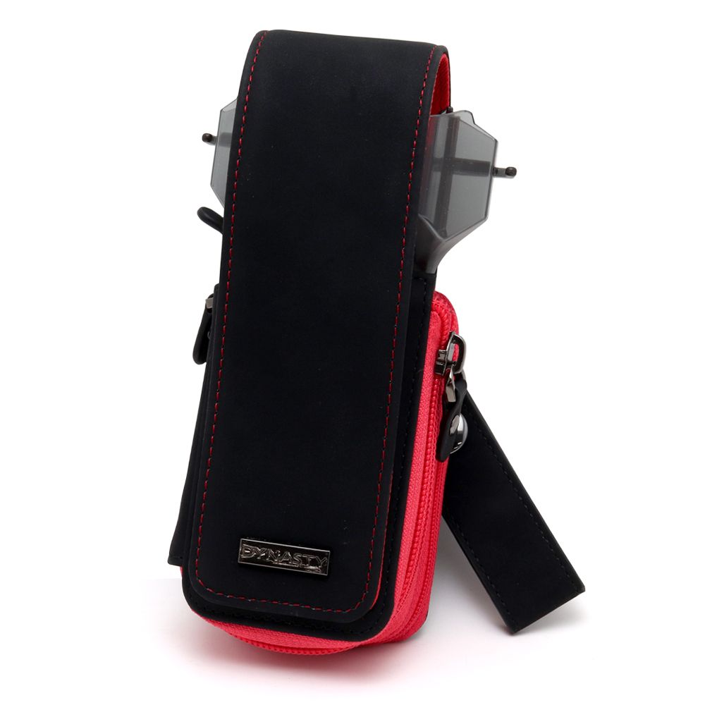L-Style Dynasty Glasses Dart Case Black/Red
