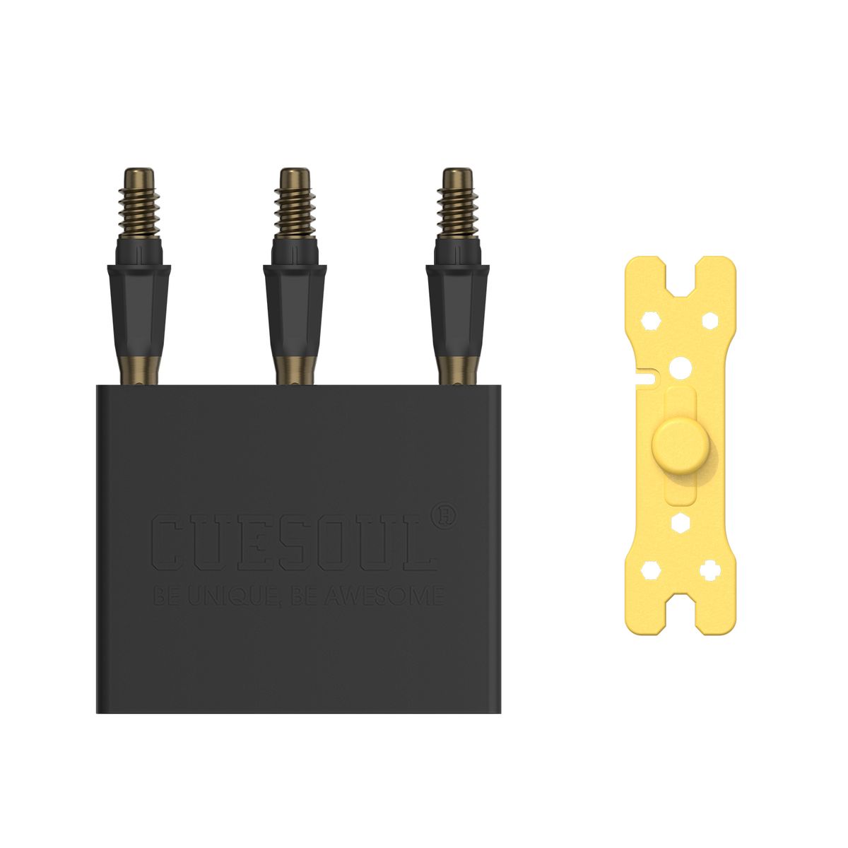 Cuesoul OTO Small Thread Steel Points – Snake Scales