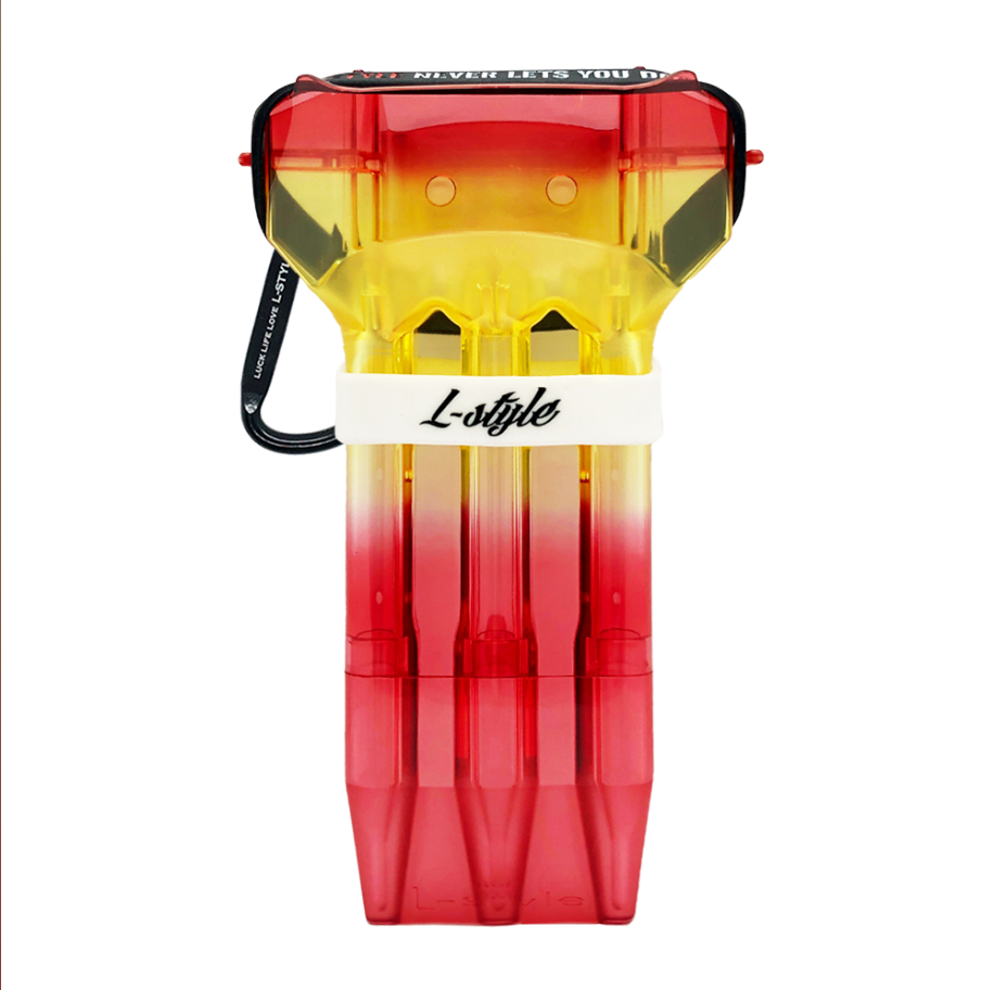 L-Style Natural Nine Krystal One Dart Case Triple Line