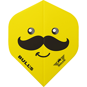 Bull's Smiley 100 Mustache No.2