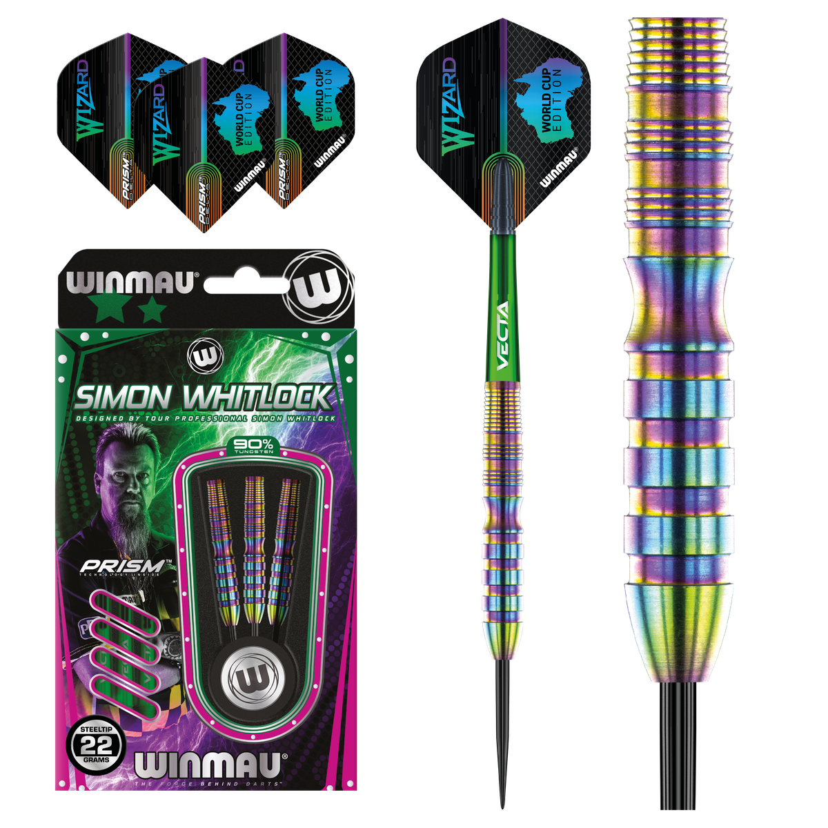Winmau Simon Whitlock World Cup S.E. 90%
