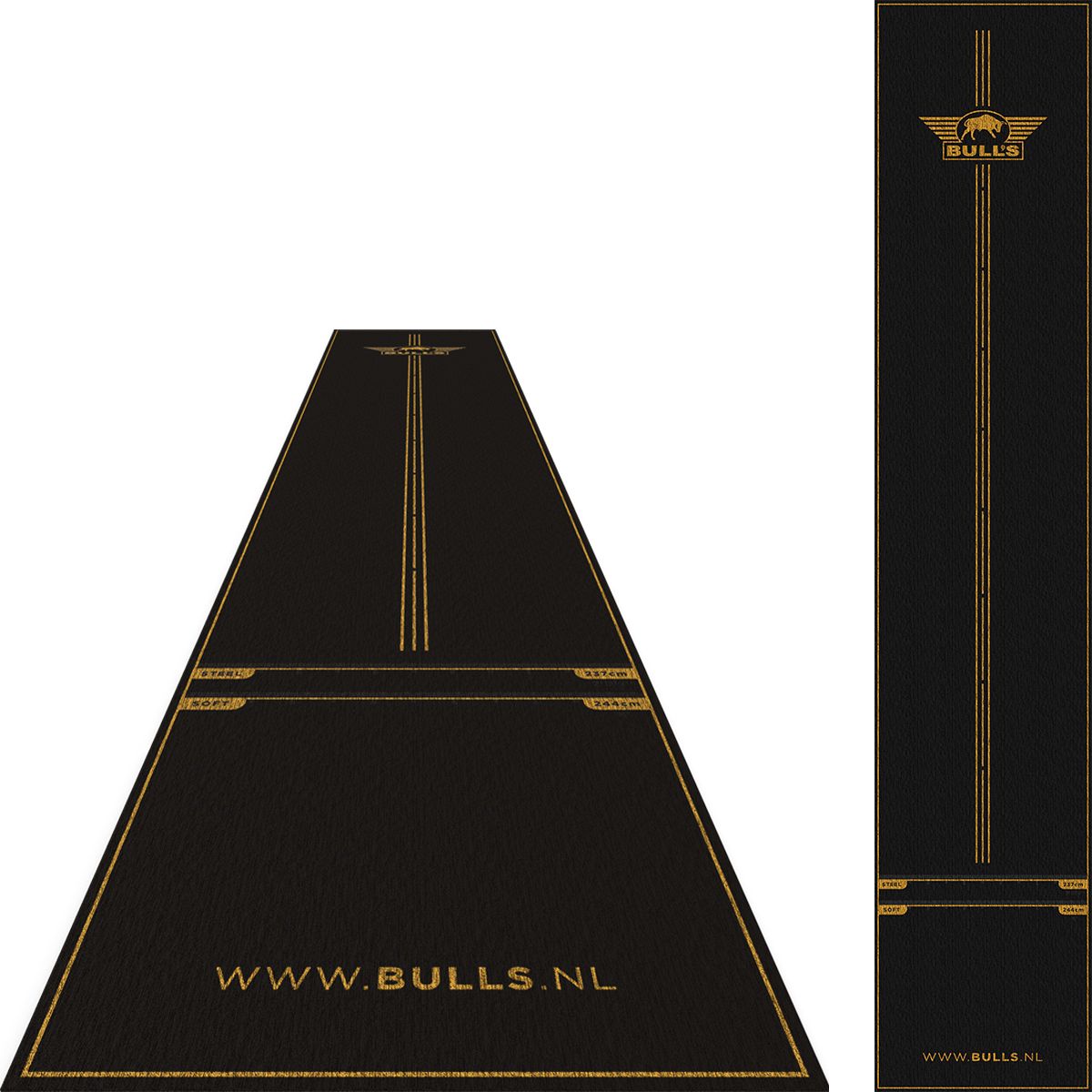 Bull's Advantage dartsmatto 300x85cm