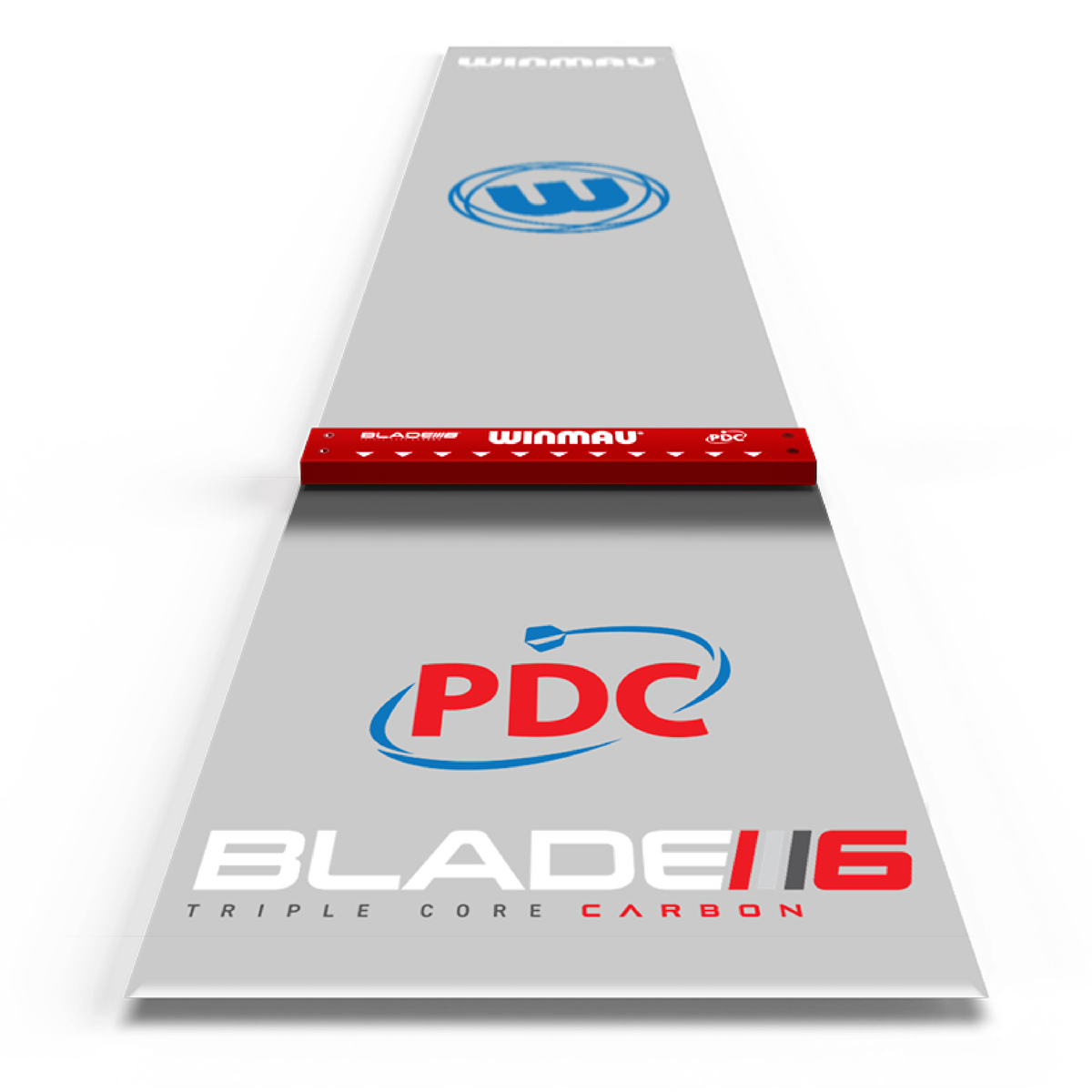 Winmau Clearzone PVC dartsmatto integroidulla ochella