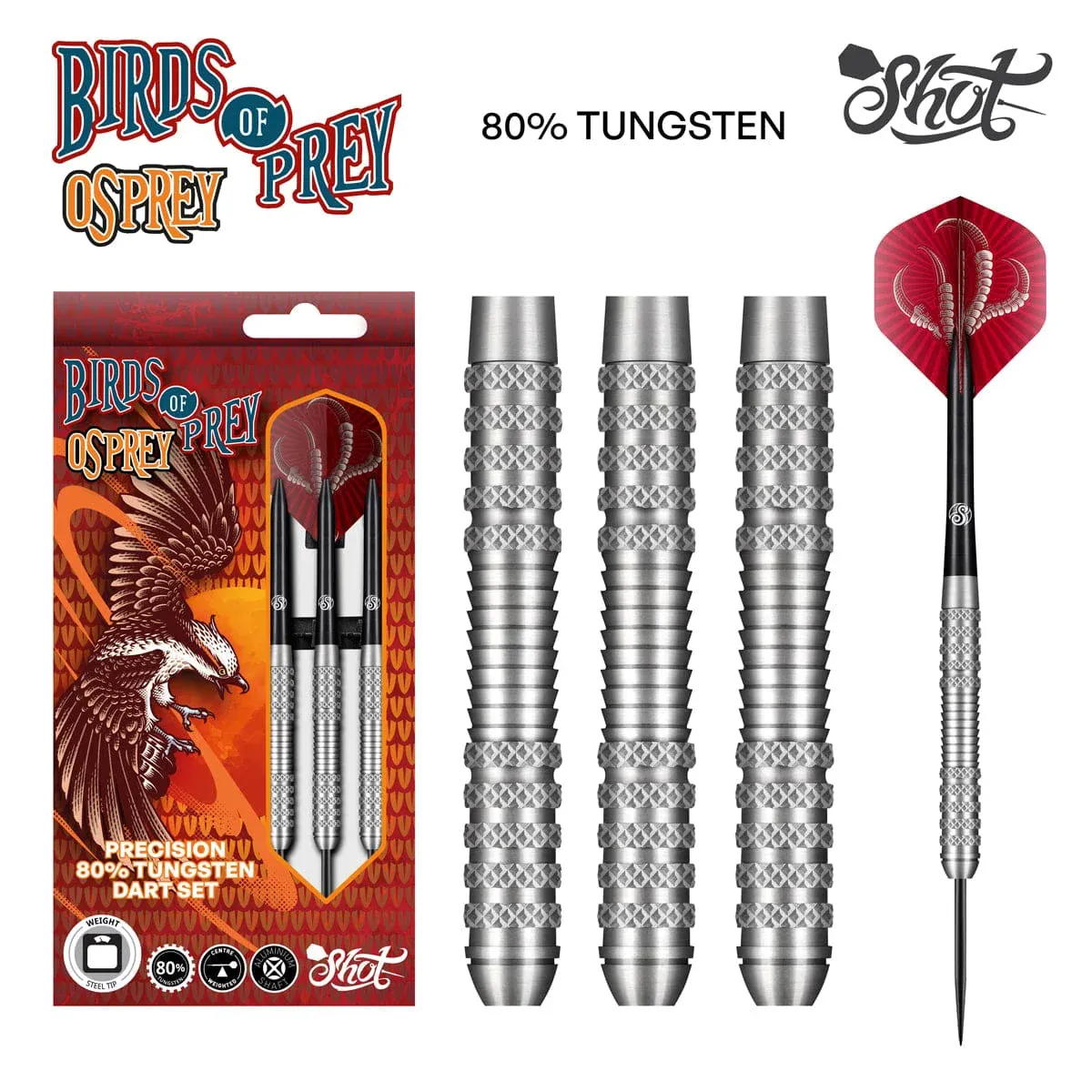 Shot Birds of Prey Osprey 80%
