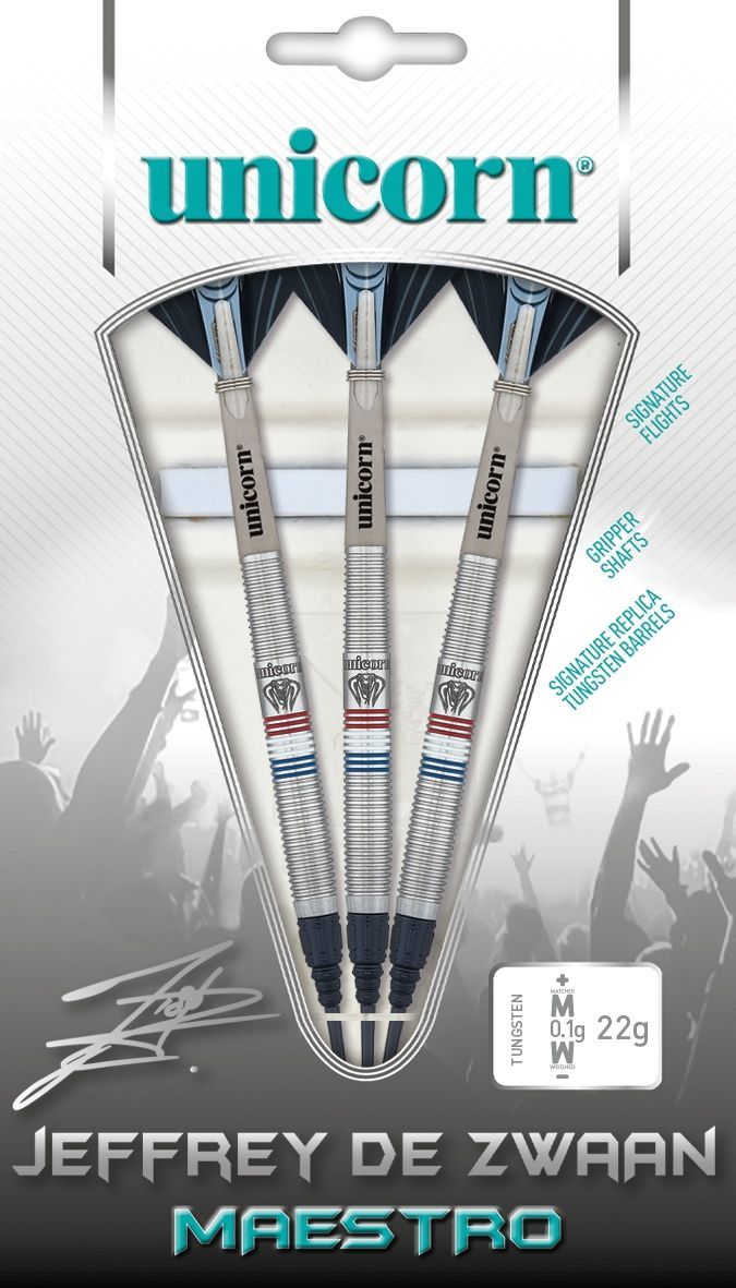 Unicorn Jeffrey de Zwaan Maestro Soft Tip 22g